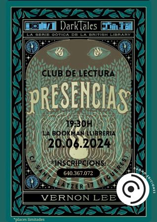 20/06 Club de lectura de 'PRESENCIAS' | Llibreria online de Figueres i Empordà