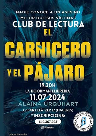 11/07 Club de lectura de 'El carnicero y el pájaro' | Llibreria online de Figueres i Empordà