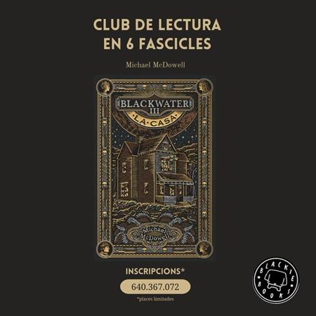 21/03 Club de lectura 'Blackwater III' | Llibreria online de Figueres i Empordà