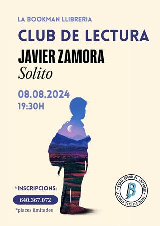 08/08 Club de lectura de 'SOLITO' | Llibreria online de Figueres i Empordà