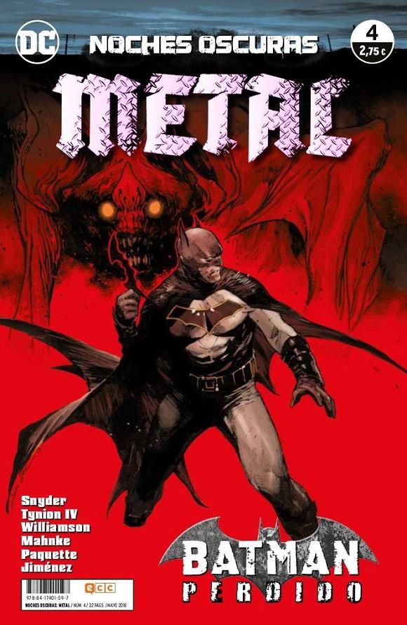 Noches oscuras: Metal #04 | 9788417401597 | Snyder, Scott | Librería online de Figueres / Empordà