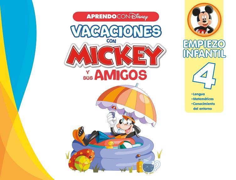 Vacaciones con Mickey y sus amigos. Empiezo infantil 4 | 9788418039539 | Disney | Librería online de Figueres / Empordà