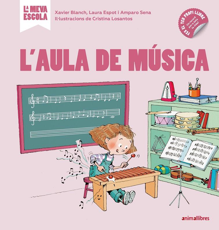 L'aula de música | 9788417599355 | Xavier Blanch, Laura Espot i Amparo Sena | Llibreria online de Figueres i Empordà