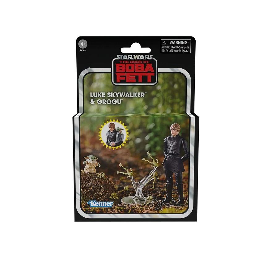 LUKE SKYWALKER & GROGU SET 2 FIG. STAR WARS THE BOOK OF BOBA FETT THE VINTAGE COLLECTION | 5010996134288 | Llibreria online de Figueres i Empordà