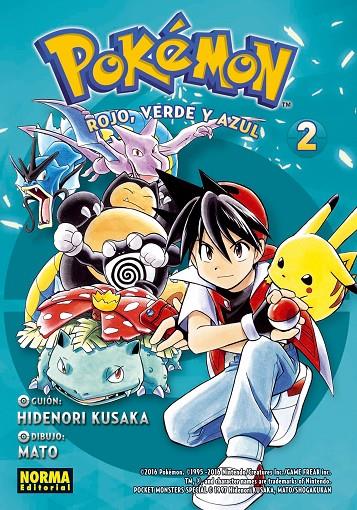 POKEMON #02. ROJO, VERDE Y AZUL #02 (NUEVO PVP) | 9788467964981 | KUSAKA, HIDENORI/MATO | Llibreria online de Figueres i Empordà