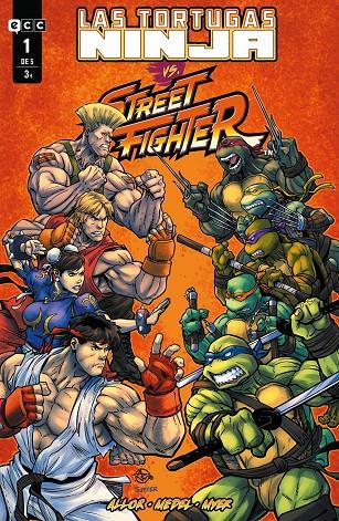 Las Tortugas Ninja vs. Street Fighter #001 de 5 | 9788419920645 | Allor, Paul | Llibreria online de Figueres i Empordà