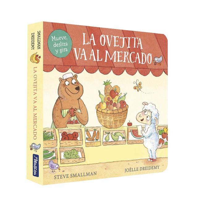 La ovejita va al mercado (La ovejita que vino a cenar. Libro de cartón) | 9788448859954 | Smallman, Steve/Dreidemy, Joëlle | Llibreria online de Figueres i Empordà