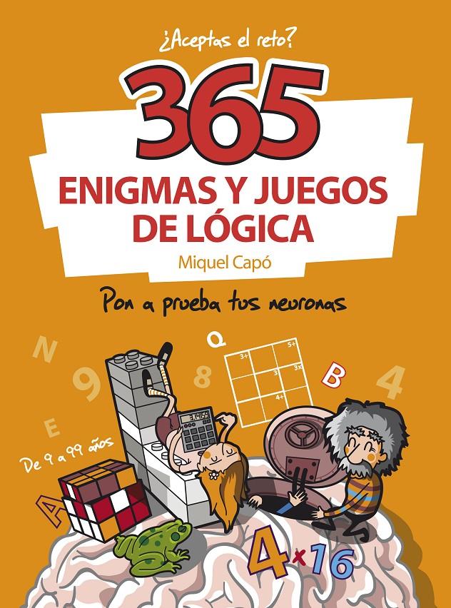 365 enigmas y juegos de lógica | 9788484412267 | Capó, Miquel | Llibreria online de Figueres i Empordà