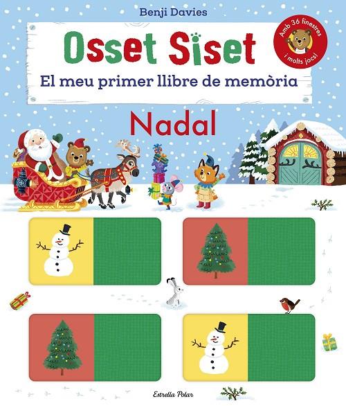 Osset Siset. El meu primer llibre de memòria. Nadal | 9788413898292 | Davies, Benji | Llibreria online de Figueres i Empordà