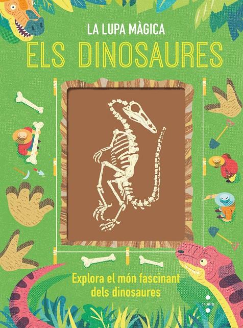 Els dinosaures. La lupa màgica | 9788466148047 | Bédoyère, Camilla de la | Librería online de Figueres / Empordà