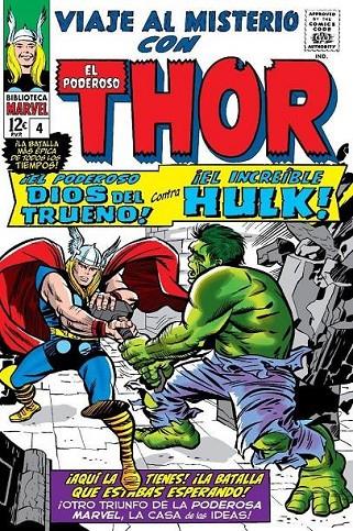 Biblioteca Marvel: El poderoso Thor #04. 1964 - 1965 | 9788411505208 | Lee, Stan / Kirby, Jack | Librería online de Figueres / Empordà