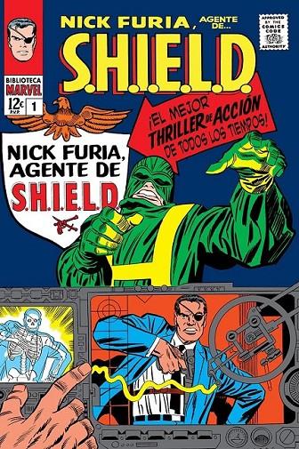 Biblioteca Marvel: Nick Furia, agente de S.H.I.E.L.D. #01. 1965-66 | 9788411508513 | Lee, Stan / Purcell, Howard / Kirby, Jack / Severin, John / Heck, Don | Llibreria online de Figueres i Empordà