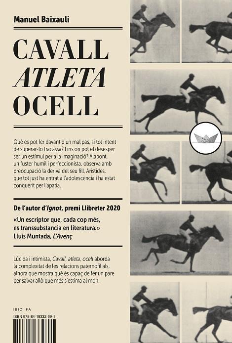 Cavall, atleta, ocell | 9788419332691 | Baixauli, Manuel | Librería online de Figueres / Empordà