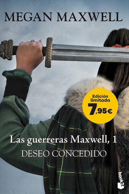 Las guerreras Maxwell #01. Deseo concedido | 9788408287742 | Maxwell, Megan | Llibreria online de Figueres i Empordà