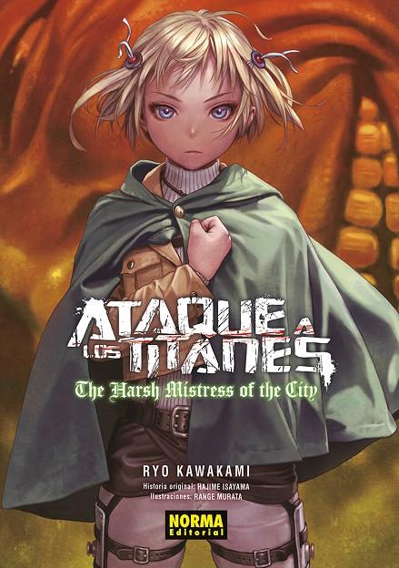 ATAQUE A LOS TITANES: THE HARSH MISTRESS OF THE CITY. NOVELA | 9788467962574 | HAJIME ISAYAMA/KAWAKAMI, RYO/MURATA, RANGE | Llibreria online de Figueres i Empordà