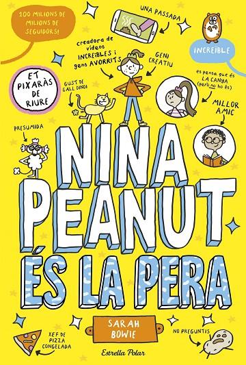 Nina Peanut #01. Nina Peanut és la pera | 9788413899411 | Bowie, Sarah | Llibreria online de Figueres i Empordà