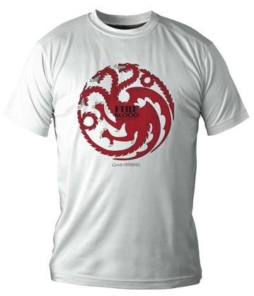 TARGARYEN CAMISETA BLANCA CHICO TALLA L. GAME OF THRONES *BF23* | 8436541021211 | Llibreria online de Figueres i Empordà