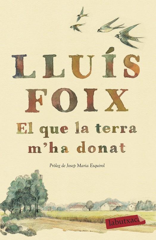 El que la terra m'ha donat | 9788417420260 | Foix Carnicé, Lluís | Librería online de Figueres / Empordà