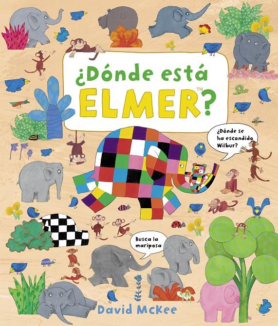 ¿Dónde está Elmer? (Elmer. Álbum ilustrado) | 9788448851491 | McKee, David | Llibreria online de Figueres i Empordà