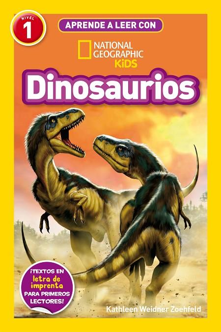 Aprende a leer con National Geographic (Nivel 1) - Dinosaurios | 9788482988238 | Weidner Zoehfeld, Kathy | Librería online de Figueres / Empordà