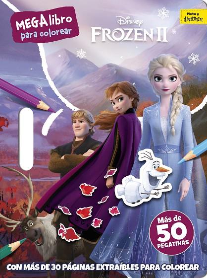 Frozen 2. Megalibro para colorear | 9788418335075 | Disney | Llibreria online de Figueres i Empordà