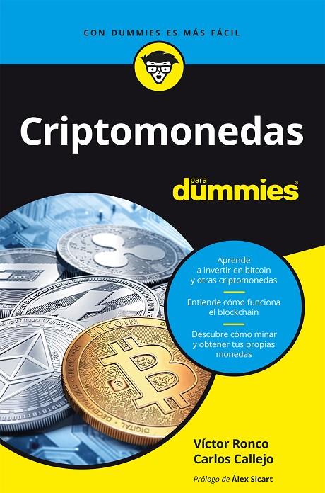 Criptomonedas para dummies | 9788432905926 | Ronco Viladot, Víctor/Callejo González, Carlos | Librería online de Figueres / Empordà