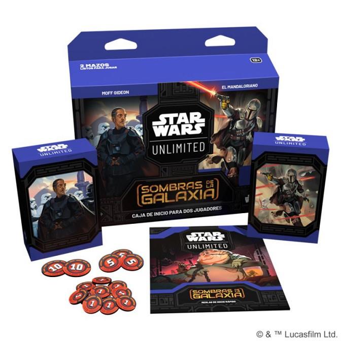 Caja de Inicio STAR WARS: UNLIMITED SOMBRAS DE LA GALAXIA | 841333127077 | Llibreria online de Figueres i Empordà