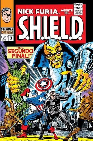 BIBLIOTECA MARVEL NICK FURIA, AGENTE DE S.H.I.E.L.D. #03 DE 1967 | 9788410516069 | Thomas, Roy / Steranko, Jim | Llibreria online de Figueres i Empordà