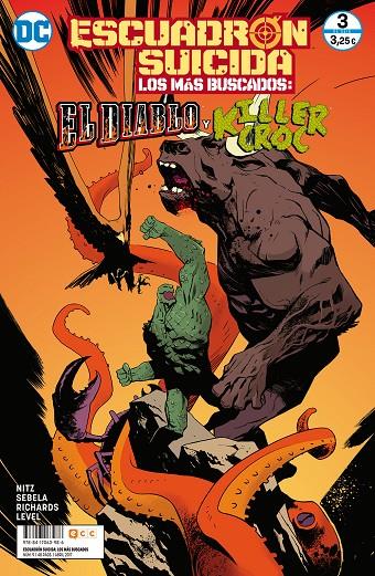 Escuadrón Suicida: El Diablo/Killer Croc ? Los más buscados núm. 9/ 3 | 9788417063986 | Sabela, Christopher/Nitz, Jai | Librería online de Figueres / Empordà