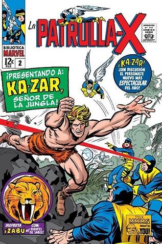 Biblioteca Marvel: La Patrulla-X #02. 1964-65 | 9788411506113 | Lee, Stan / Kirby, Jack | Llibreria online de Figueres i Empordà