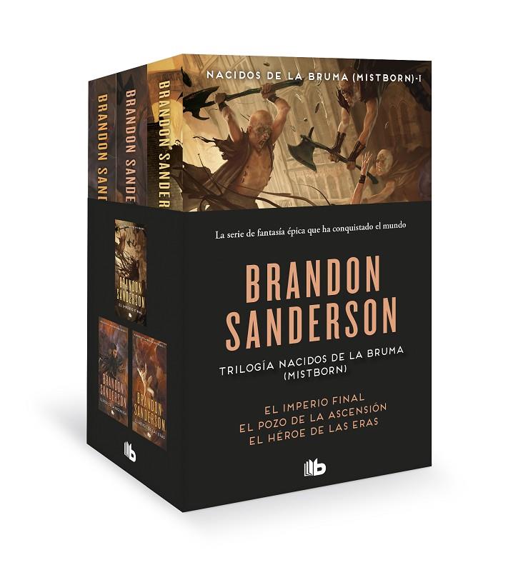 Trilogía Nacidos de la bruma [Mistborn] (pack con: El imperio final + El Pozo de la ascension + Heroe de las eras) | 9788413143187 | Sanderson, Brandon | Llibreria online de Figueres i Empordà