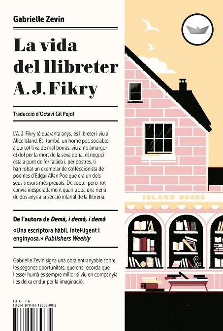 La vida del llibreter A.J. Fikry | 9788419332882 | Zevin, Gabrielle | Llibreria online de Figueres i Empordà