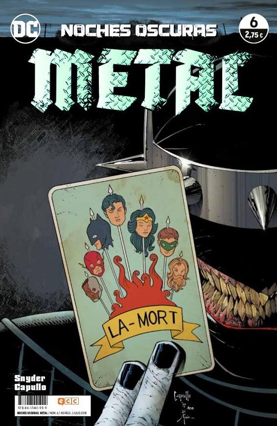 Noches oscuras: Metal #06 | 9788417441999 | Snyder, Scott/Lemire, Jeff | Librería online de Figueres / Empordà