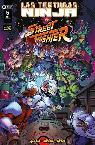 Las Tortugas Ninja vs. Street Fighter #005 de 5 | 9788410108691 | Allor, Paul | Llibreria online de Figueres i Empordà