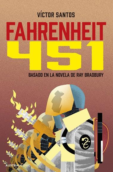 Fahrenheit 451 (novela gráfica) | 9788408298700 | Bradbury, Ray/Santos, Víctor | Librería online de Figueres / Empordà