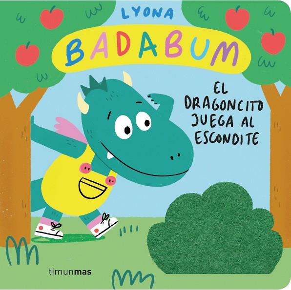 BADABUM. El dragoncito juega al escondite. Libro con solapas de tela | 9788408277149 | Lyona | Llibreria online de Figueres i Empordà