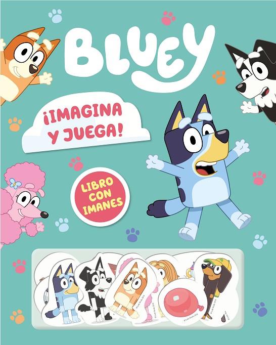 Bluey. Libro juguete - ¡Imagina y juega! Libro con imanes | 9788448869113 | Bluey | Llibreria online de Figueres i Empordà