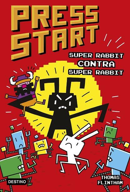 Press Start #04. Super Rabbit contra Super Rabbit | 9788408253969 | Flintham, Thomas | Llibreria online de Figueres i Empordà