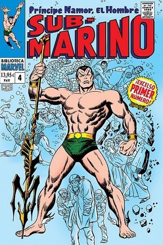 BIBLIOTECA MARVEL NAMOR, EL HOMBRE SUBMARINO #04 DE 1967 A 1968 | 9788410518254 | Varis Autors | Llibreria online de Figueres i Empordà