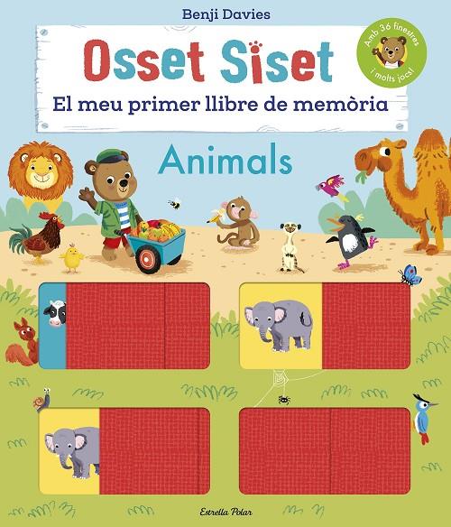 Osset Siset. El meu primer llibre de memòria. Animals | 9788413890906 | Davies, Benji | Llibreria online de Figueres i Empordà