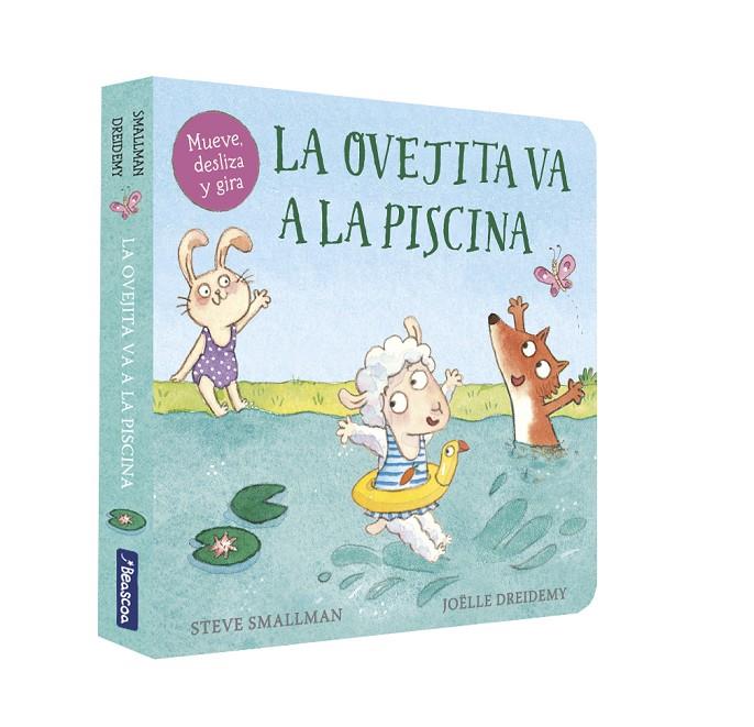 La ovejita va a la piscina (La ovejita que vino a cenar. Libro de cartón) | 9788448859947 | Smallman, Steve/Dreidemy, Joëlle | Llibreria online de Figueres i Empordà