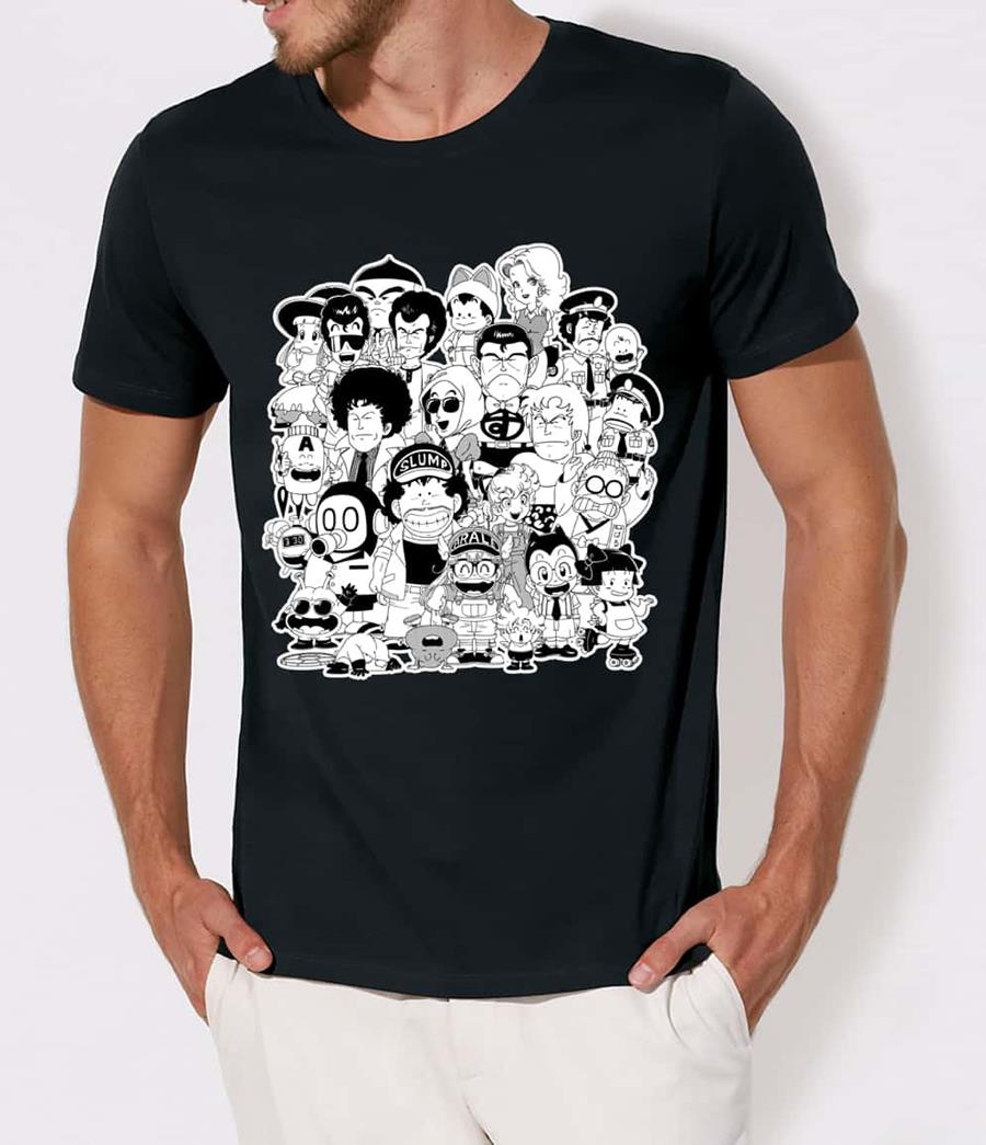 GRUPO DR SLUMP CAMISETA NEGRA CHICO TALLA M DR SLUMP *BF23* | 8436552501597 | Llibreria online de Figueres i Empordà