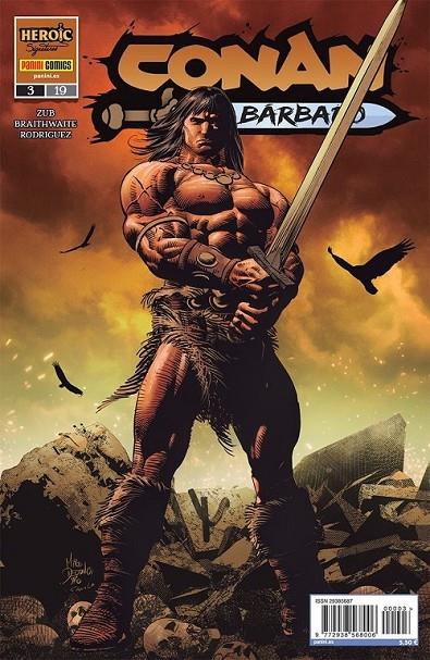 CONAN EL BÁRBARO #19 CONAN EL BÁRBARO #03 | 977293856800600003 | JIM ZUB - ROBERTO DE LA TORRE | Librería online de Figueres / Empordà