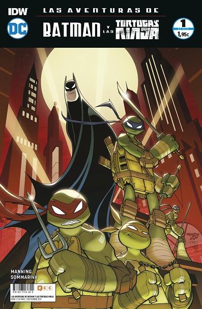 Las aventuras de Batman y las Tortugas Ninja núm. 1 (de 6) | 9788417176600 | K. Manning, Matthew | Llibreria online de Figueres i Empordà