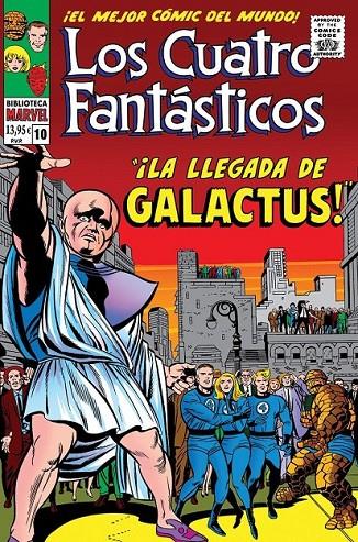 Biblioteca Marvel: Los Cuatro Fantásticos #10. 1966 | 9788410511040 | Lee, Stan / Kirby, Jack | Llibreria online de Figueres i Empordà