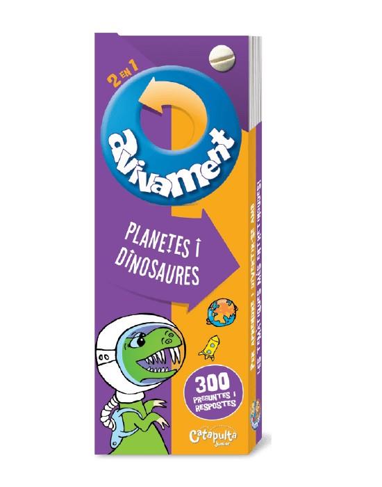 AVIVAMENT 2 EN 1 - PLANETES I DINOSAURES - CAT | 9789876375870 | Llibreria online de Figueres i Empordà