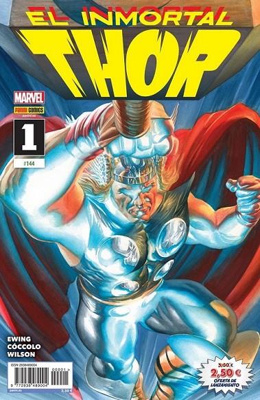 EL INMORTAL THOR VOL 5 #144/001  | 977293848900400001 | MARTÍN CÓCCOLO - AL EWING | Llibreria online de Figueres i Empordà