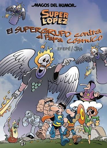 El supergrupo contra el papa cósmico (Super Lopez #183) | 9788466660822 | Jan/Efepe | Llibreria online de Figueres i Empordà