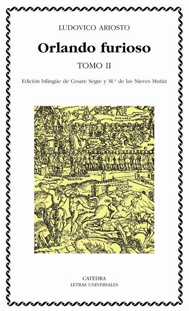 Orlando furioso, tomo II | 9788437619842 | Ariosto, Ludovico | Llibreria online de Figueres i Empordà