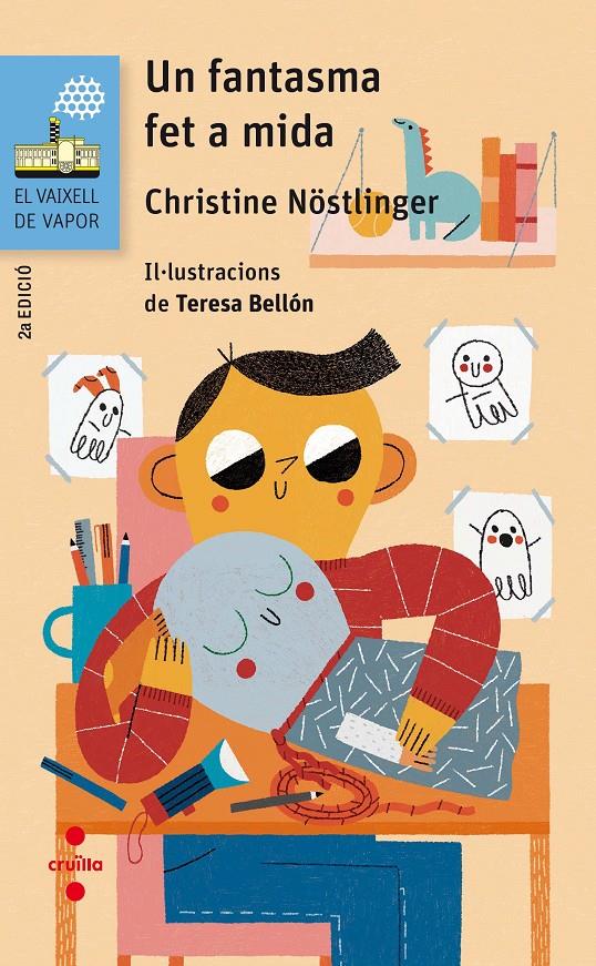 UN FANTASMA FET A MIDA | 9788466143974 | Christine Nöstlinger | Llibreria online de Figueres i Empordà